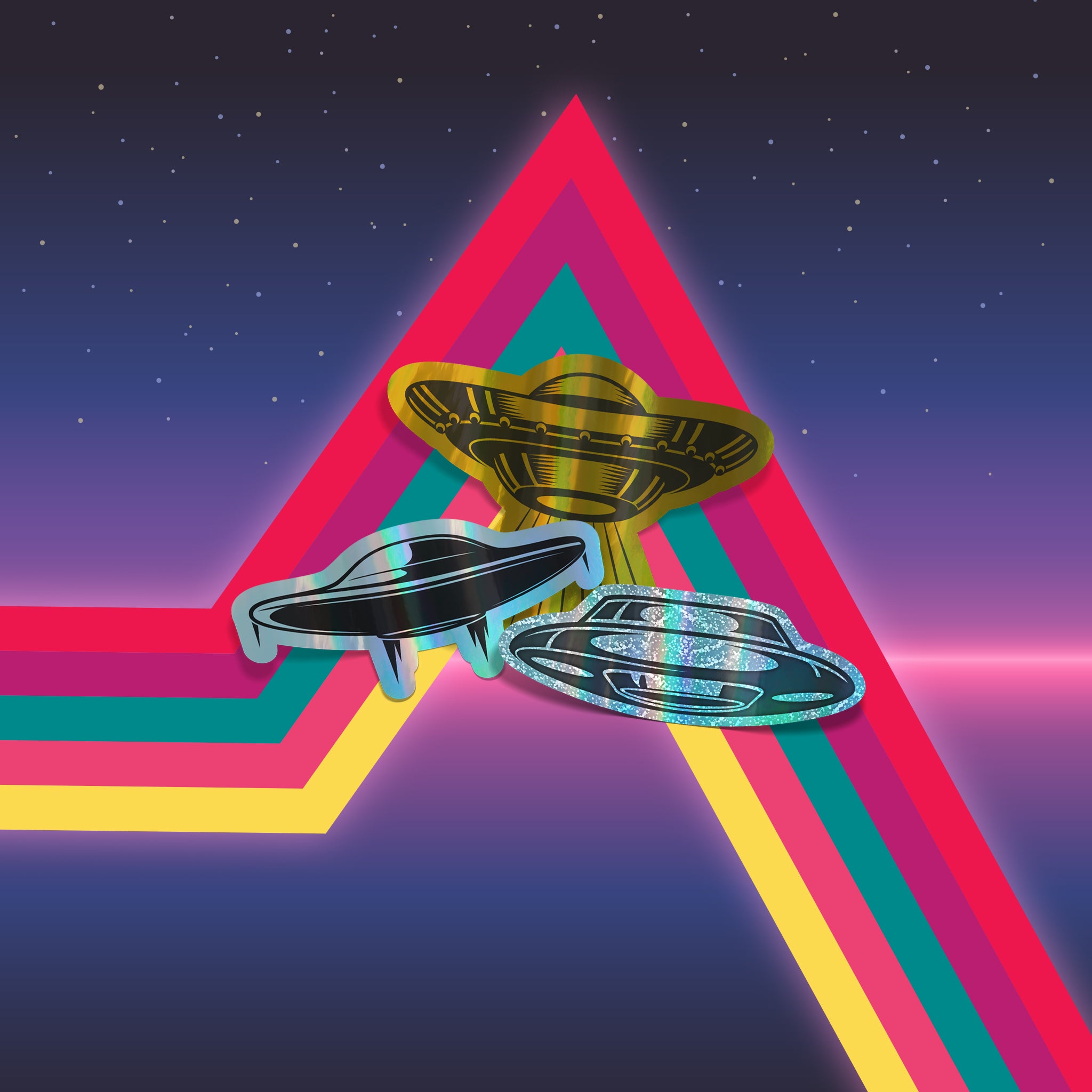 Custom Holographic Die-Cut Stickers