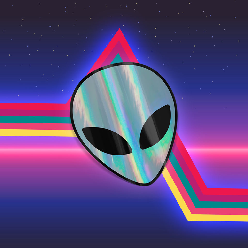 Custom Holographic Standard Cut Stickers