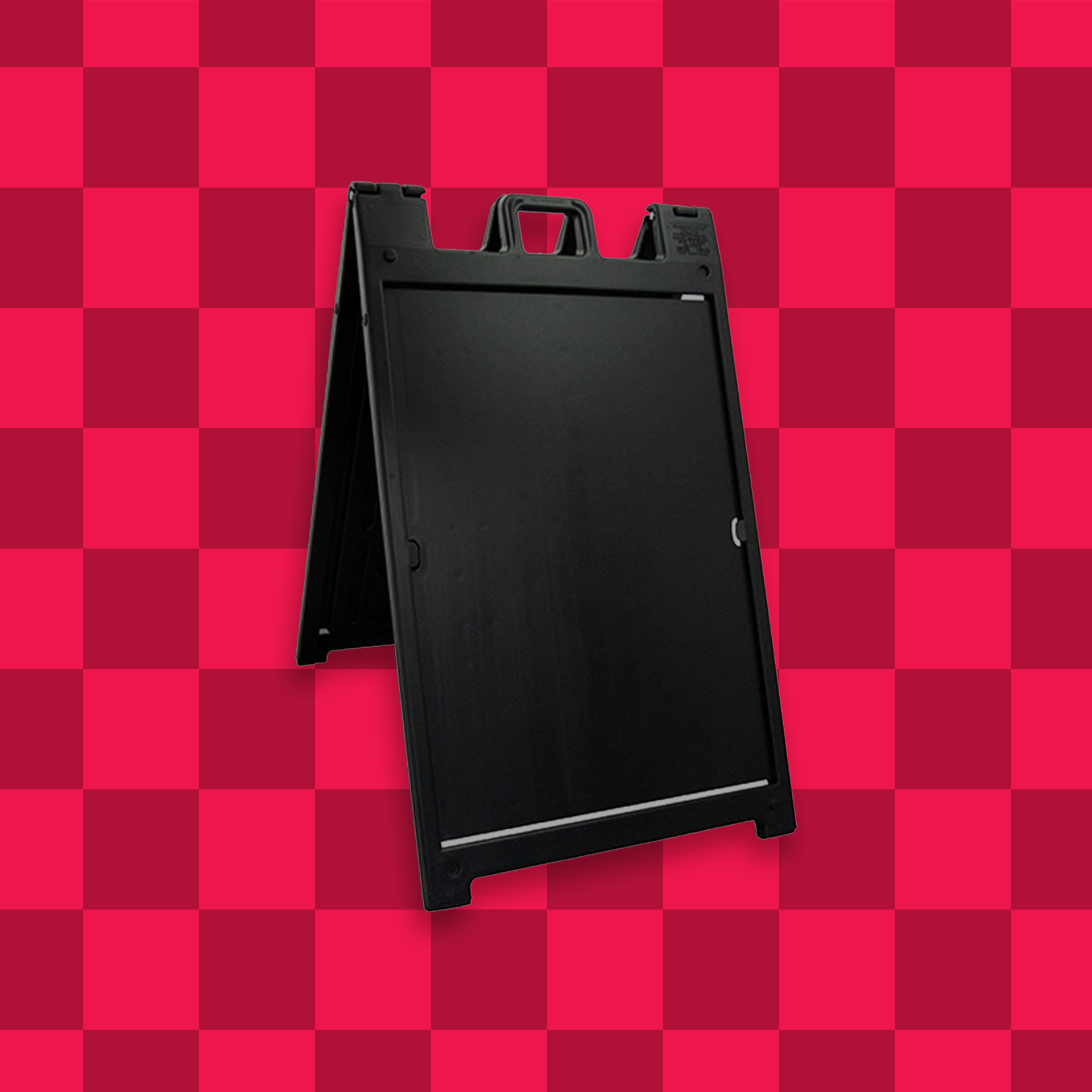 Custom Plastic A-Frame Sandwich Board