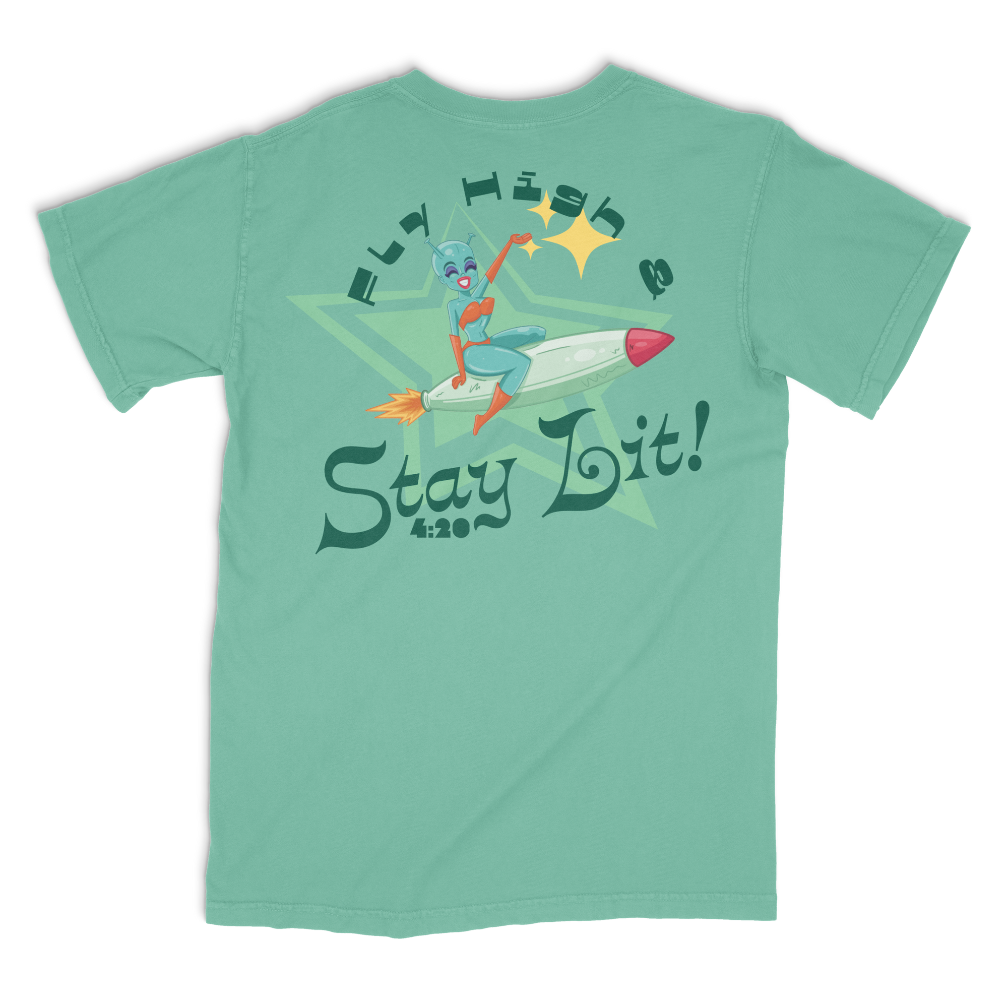 "Fly High & Stay Lit" T-Shirt
