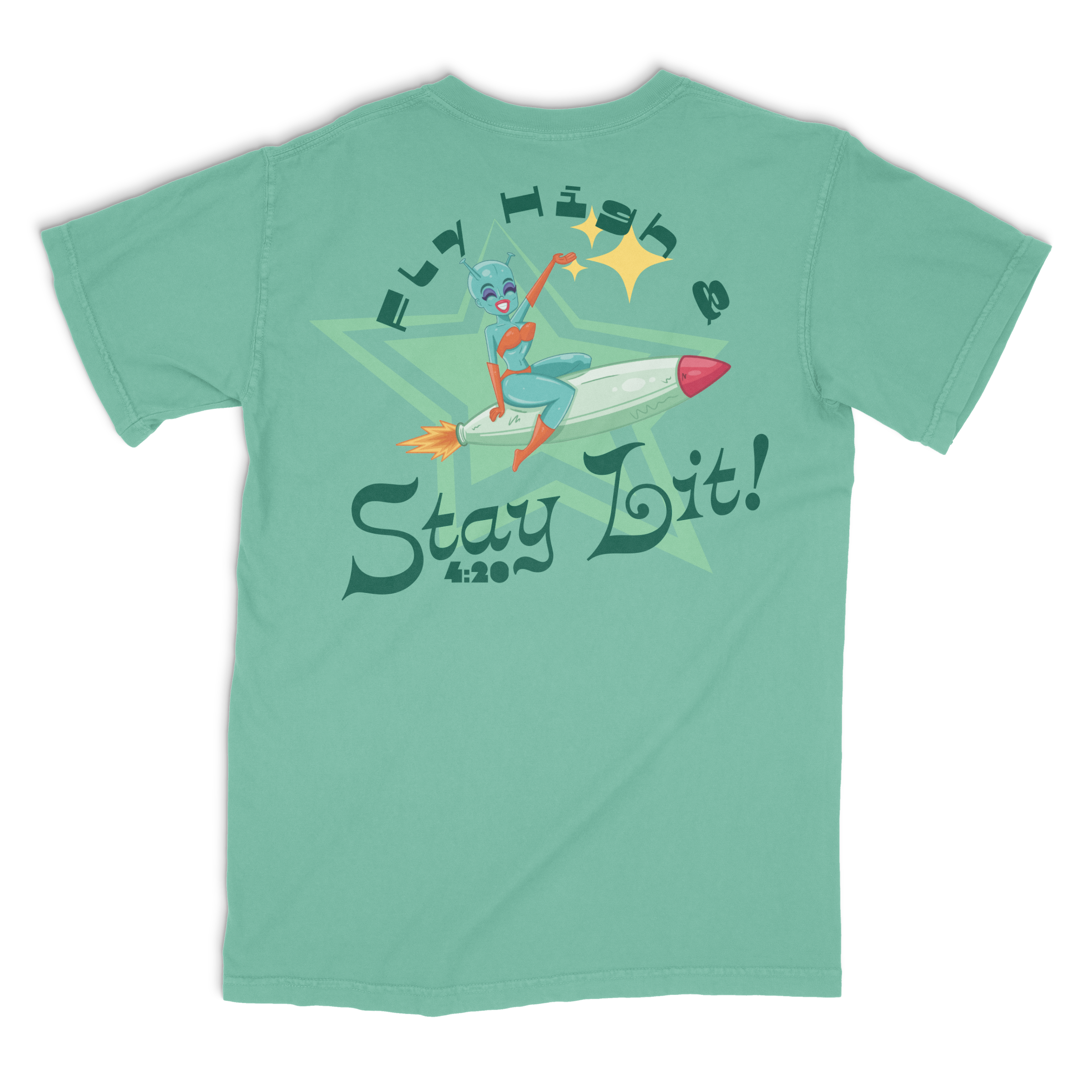"Fly High & Stay Lit" T-Shirt