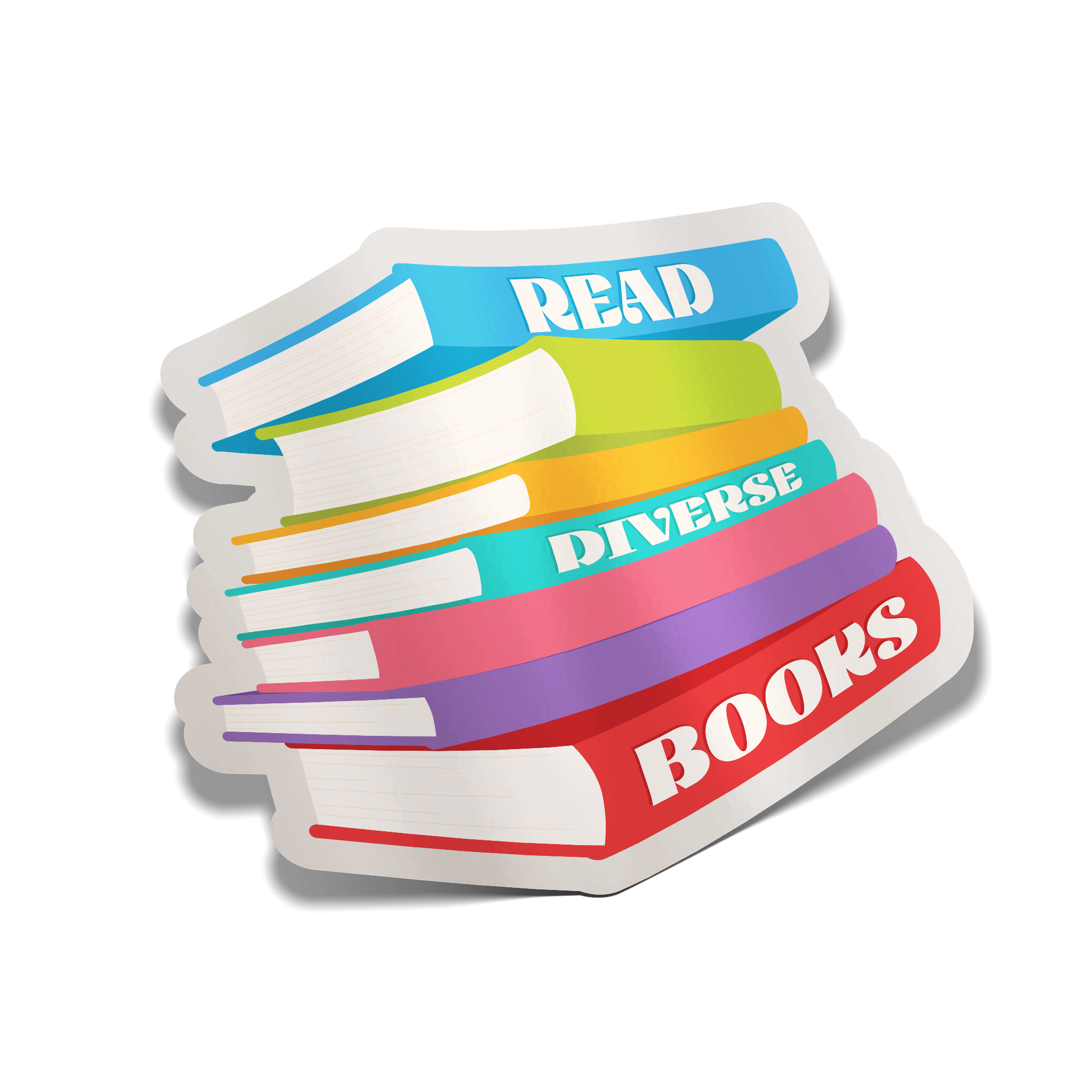"Read Diverse Books" Sticker