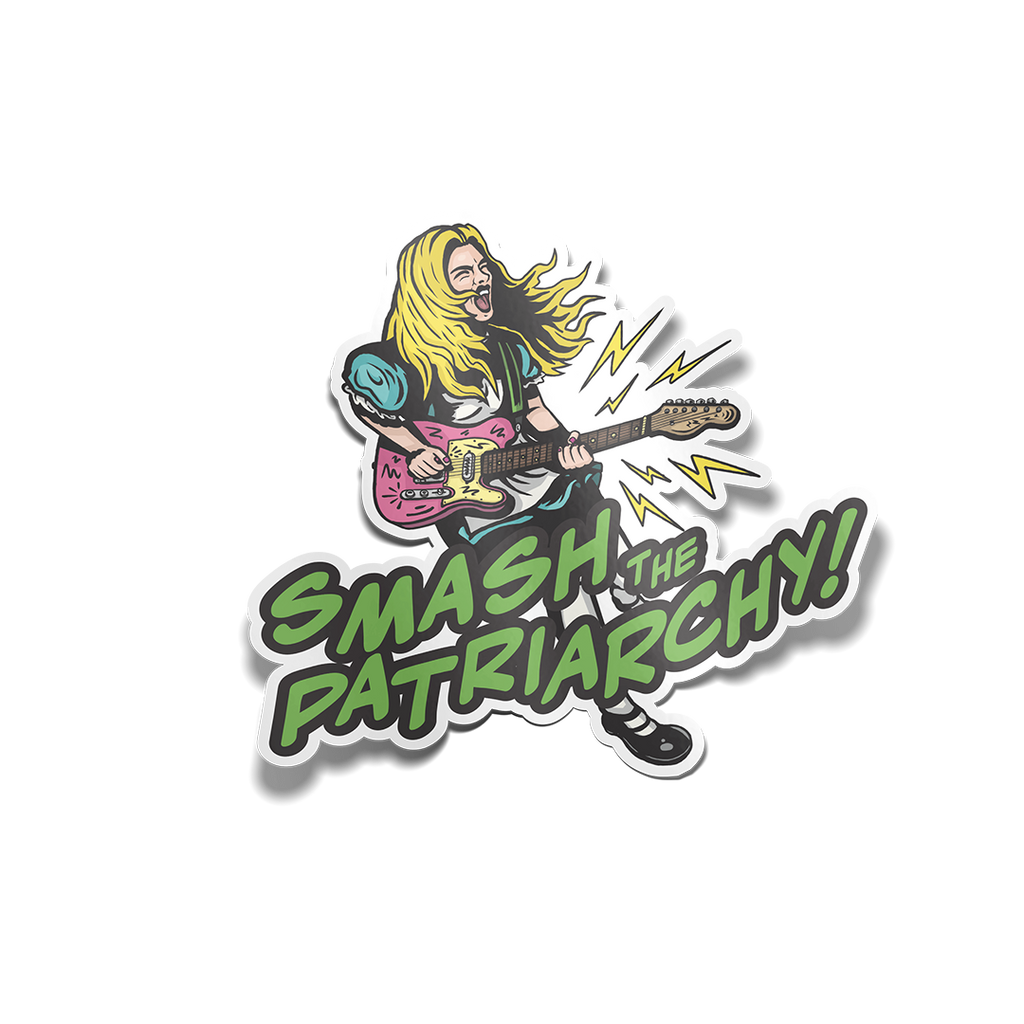 "Smash the Patriarchy" Alice Sticker