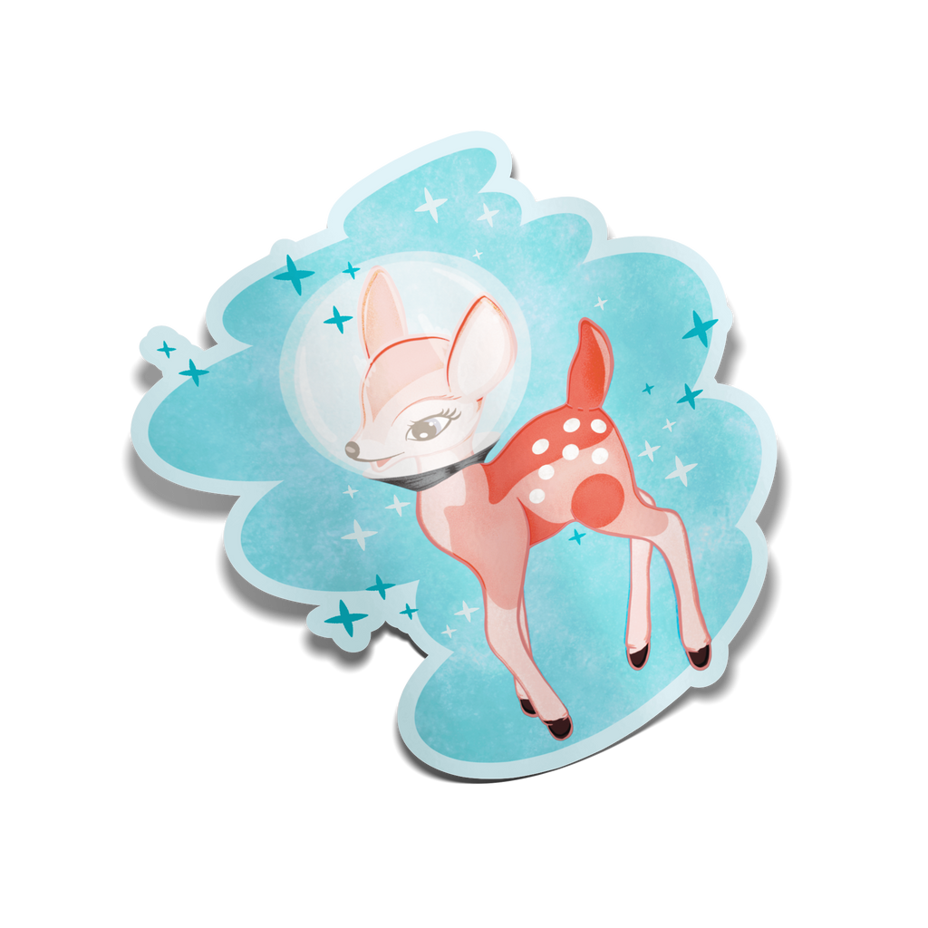 "Space Deer" Sticker