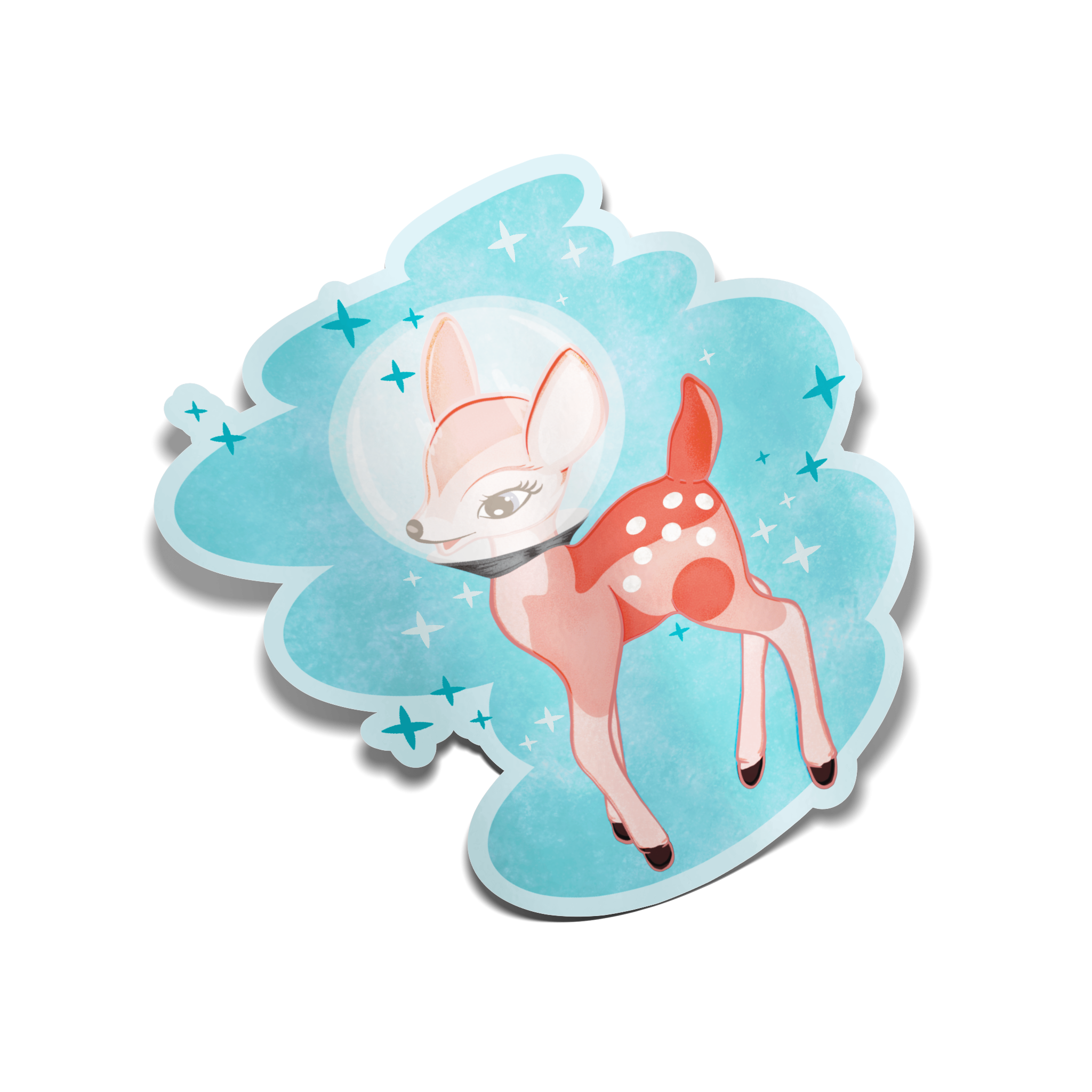 "Space Deer" Sticker