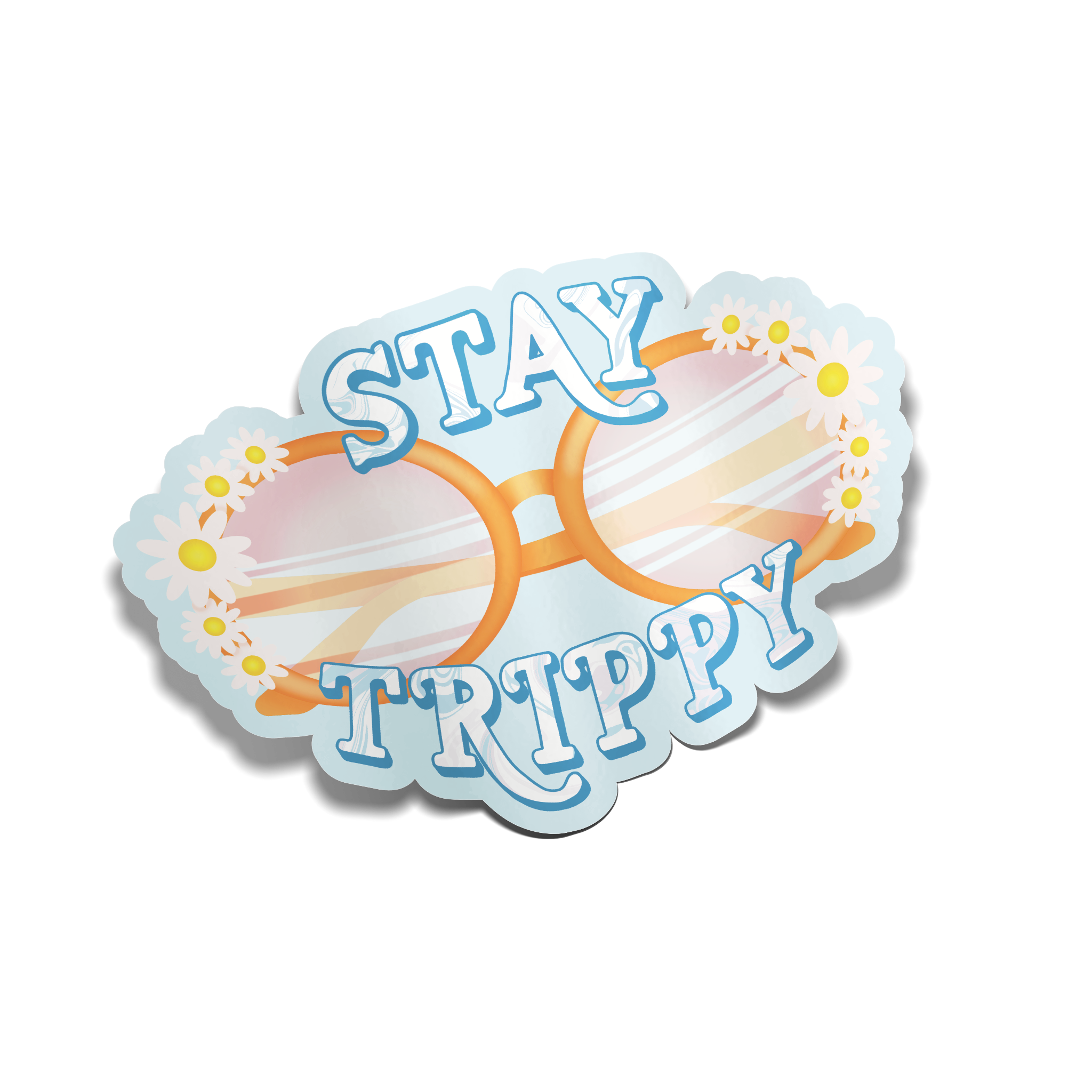 "Stay Trippy" Sticker