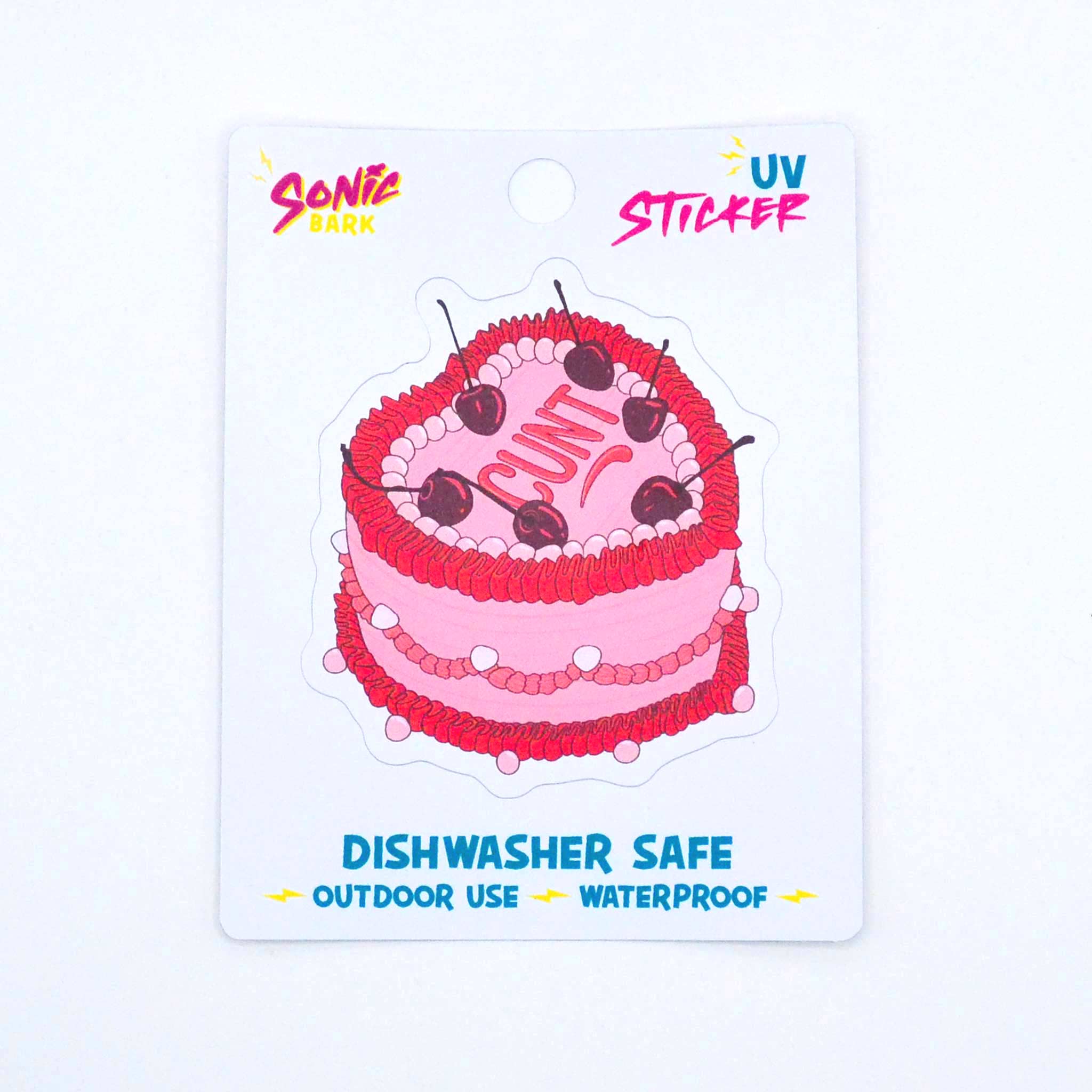 "Cunt Cake" Sticker