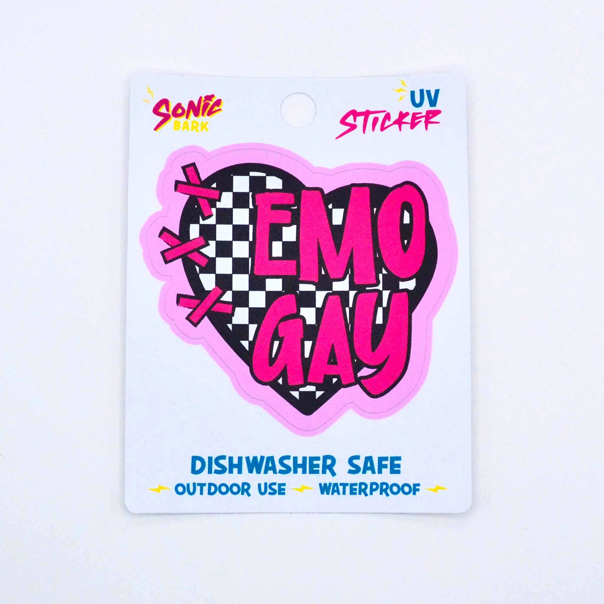 "Emo Gay" Sticker