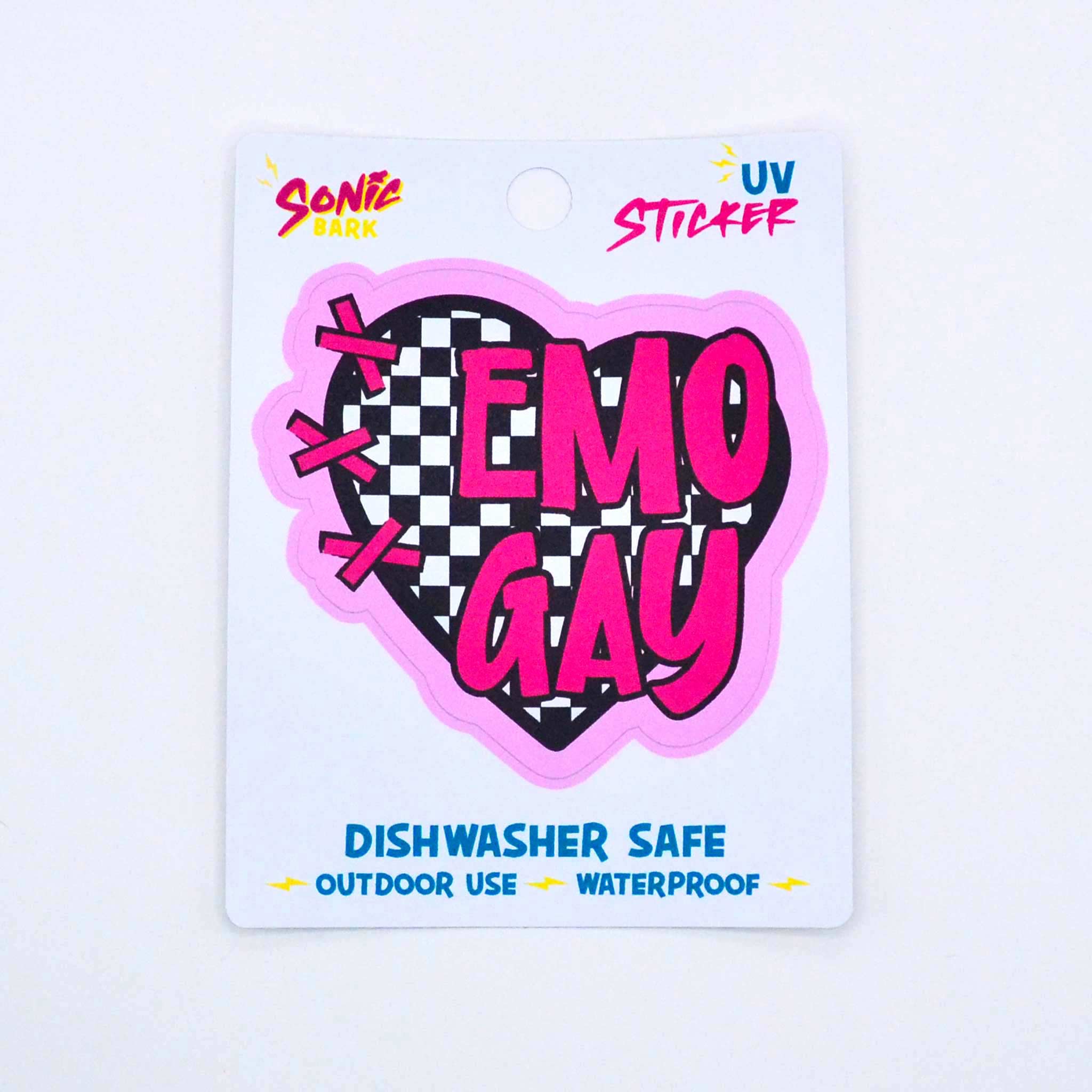 "Emo Gay" Sticker