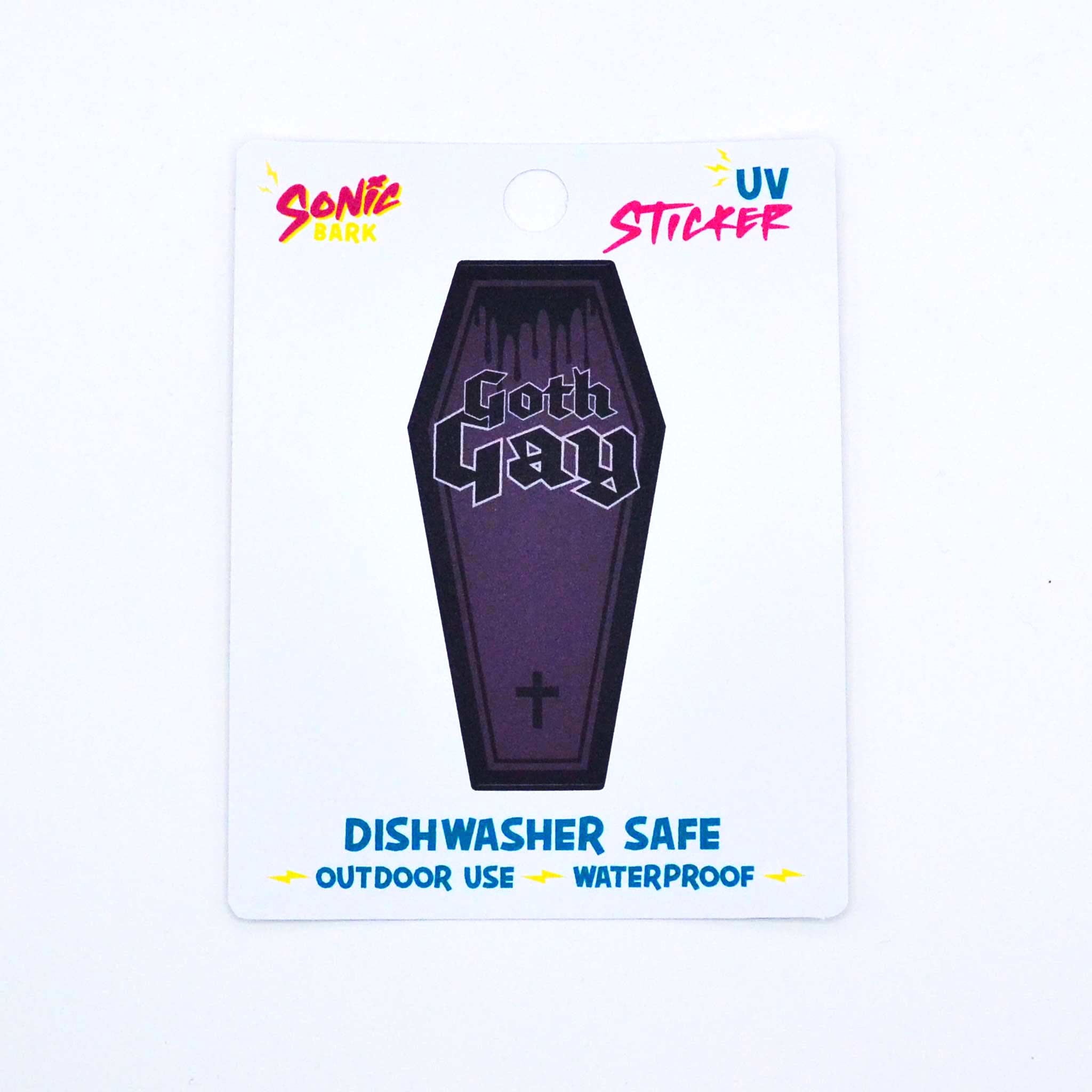 "Goth Gay" Sticker