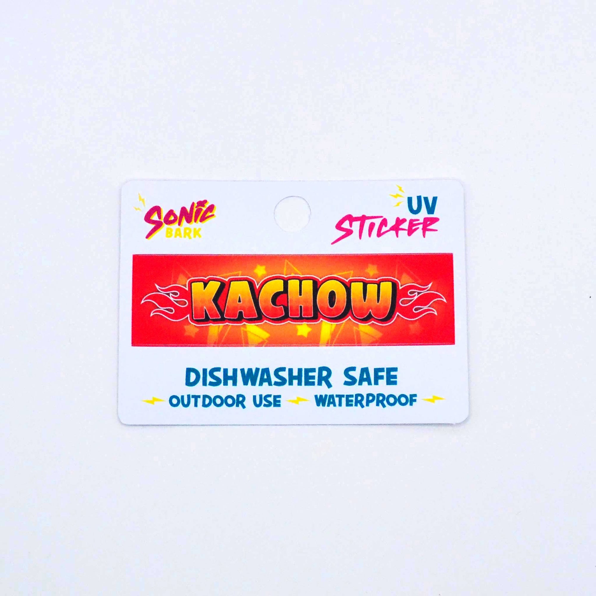 "Kachow" Sticker