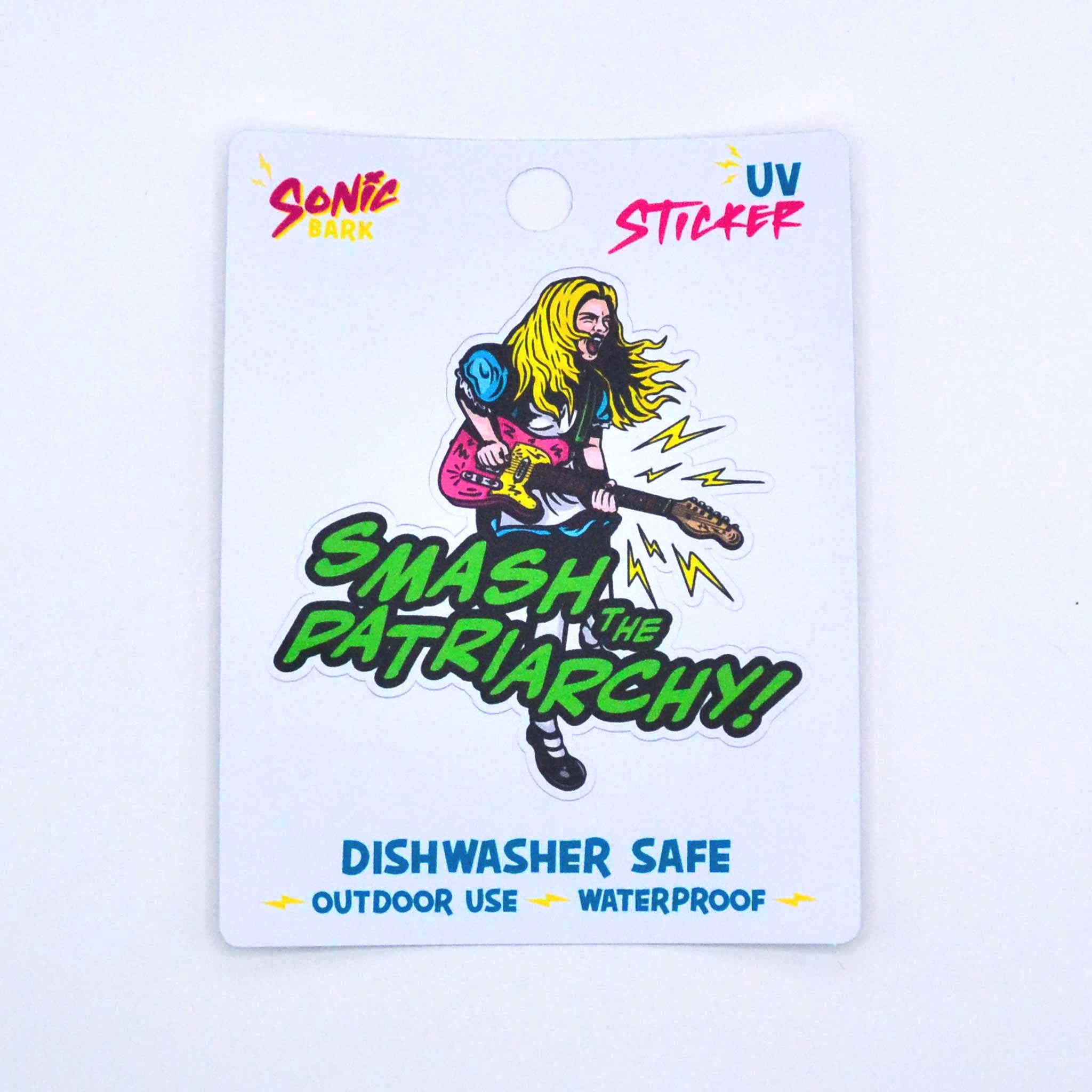 "Smash the Patriarchy" Alice Sticker