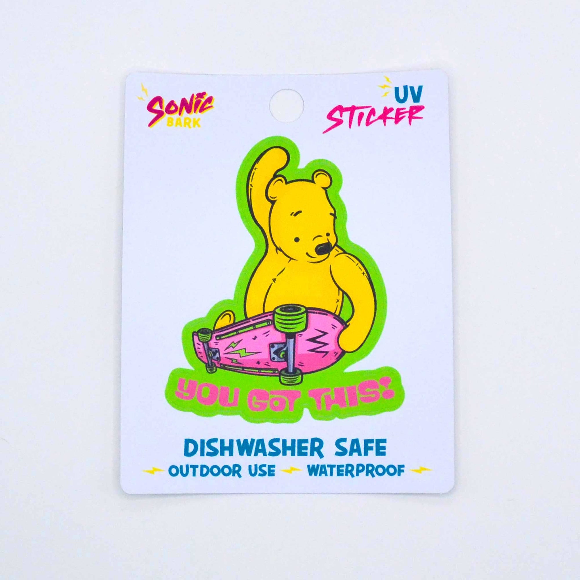 "You Got This!" Winnie the Pooh Sticker