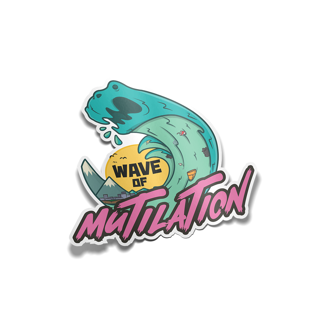 "Wave of Mutilation" Sticker